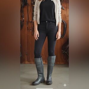 ROAN by Bed Stu Date Grey Napa Riding Women’s Boots Size 8.5 NWT